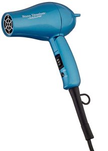 BaBylissPRO Nano Titanium Travel Dryer, Blue.