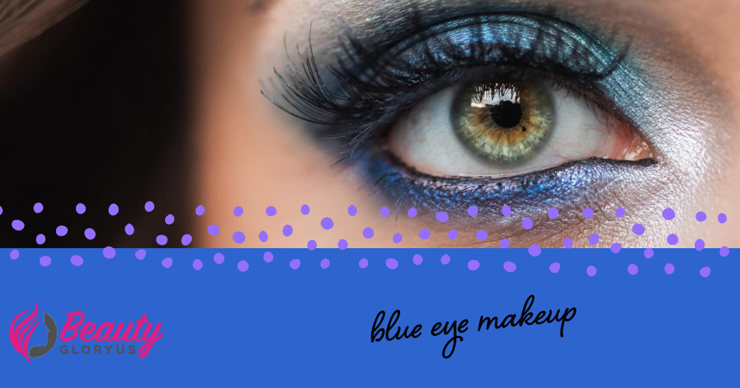 blue eye makeup