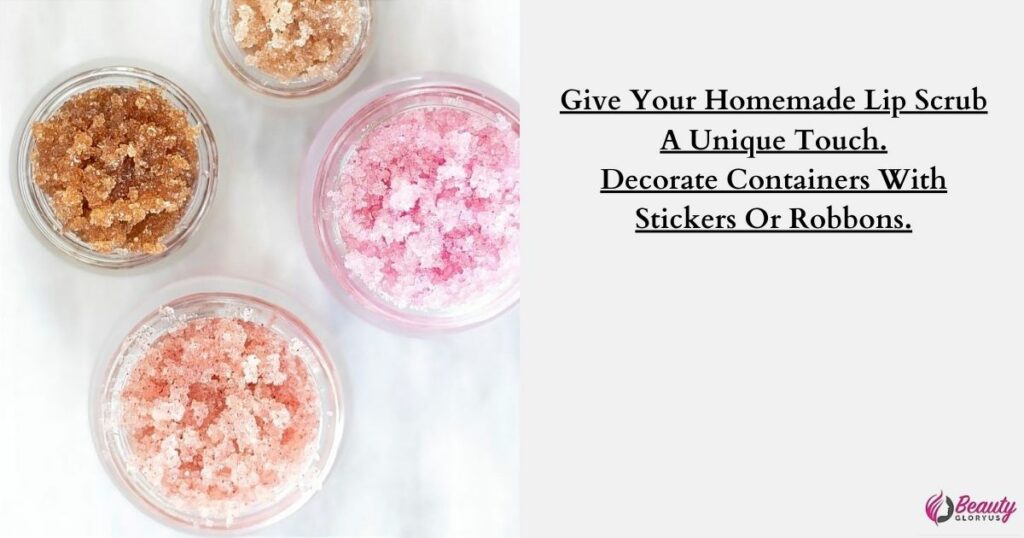 Lip Scrub Recipe