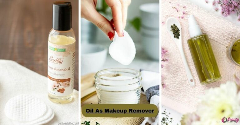 Oil as makeup remover